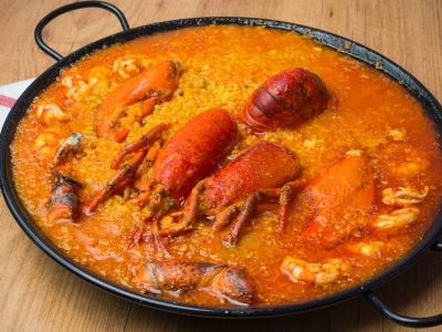 arrozmelosoconbogavante